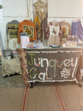 Load image into Gallery viewer, Bucolic Barn Scene Needlepoint Distressed - Shacket Jacket Shirt