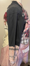 Load image into Gallery viewer, Seeds that Grow vintage feedsack upcycled flannel shirt - duster