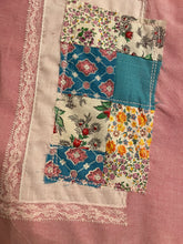 Load image into Gallery viewer, Pink Kitty Oxford cloth Upcycled Menswear Blouse Shirt