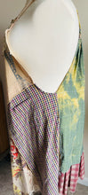 Load image into Gallery viewer, Golden Rod & Grass Vintage Feedsack Smock