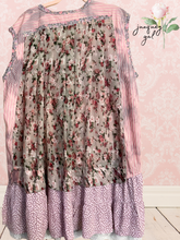 Load image into Gallery viewer, Breezy Cool Summery Cover-up Vintage Tablecloth Upcycled Menswear Duster Shirt Oversized