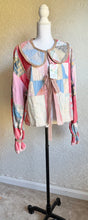Load image into Gallery viewer, Vintage Feed Sack Quilt Barn Coat Jacket - Fits up to Large to XL