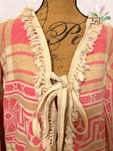 Load image into Gallery viewer, Cotton Blanket Sweater Quilt Coat Jacket - Fits to Large