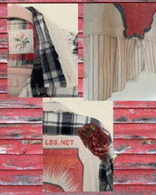 Load image into Gallery viewer, Blue Seal Illinois state feed sack flannel duster shirt