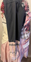 Load image into Gallery viewer, Seeds that Grow vintage feedsack upcycled flannel shirt - duster