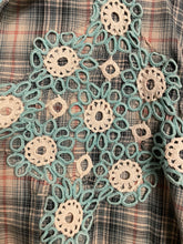 Load image into Gallery viewer, Pink Rose Breezy Cool Plaid Cotton Duster Oversized
