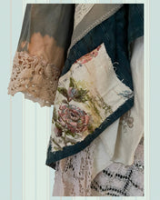 Load image into Gallery viewer, drapery vintage brocade duster
