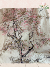 Load image into Gallery viewer, Fancy Whisper Pale Pink Liquid Satin Ice Cherry Blossom Quilt Coat Jacket - Fits to Large
