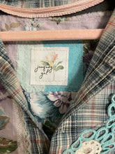 Load image into Gallery viewer, Pink Rose Breezy Cool Plaid Cotton Duster Oversized
