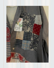 Load image into Gallery viewer, heart alfalfa feed sack jacket shirt
