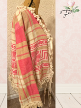 Load image into Gallery viewer, Cotton Blanket Sweater Quilt Coat Jacket - Fits to Large
