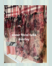 Load image into Gallery viewer, Butterfly Ivy Kittens &amp; Tulle Flannel Smaller Duster Shirt
