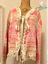 Load image into Gallery viewer, Cotton Blanket Sweater Quilt Coat Jacket - Fits to Large
