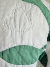 Load image into Gallery viewer, Hand Stitched Hearts &amp; Floral Applique Short Wrap Quilt Jacket - Fits Oversized Plus to 5X
