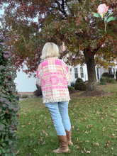 Load image into Gallery viewer, Cotton Blanket Sweater Quilt Coat Jacket - Fits to Large
