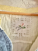 Load image into Gallery viewer, Stained Glass Pastel Quilt Vest Reversible with detached collar - Fits up to XLarge 1X
