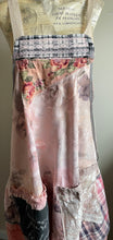 Load image into Gallery viewer, Pink Ruffles &amp; Faded Roses Shabby Chic - Apron Smock
