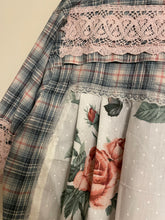 Load image into Gallery viewer, Pink Rose Breezy Cool Plaid Cotton Duster Oversized
