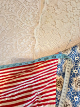 Load image into Gallery viewer, Vintage Patchwork Feedsack Crazy Quilt Jacket - Size 2X to 5X - Curvy Plus Oversized
