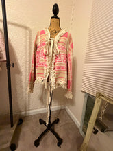 Load image into Gallery viewer, Cotton Blanket Sweater Quilt Coat Jacket - Fits to Large
