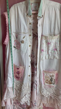 Load and play video in Gallery viewer, kittens roses &amp; cottage core oversized shirt / duster *Fits Up to Plus*
